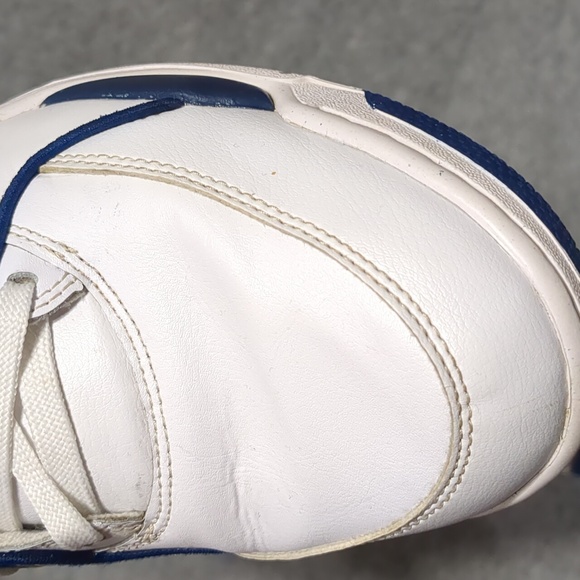 Nike Air Flight 89 Dark Royal Blue White Red Custom Men's Shoes Size 9.5 - Picture 9 of 10